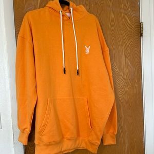 Orange Playboy Hoodie